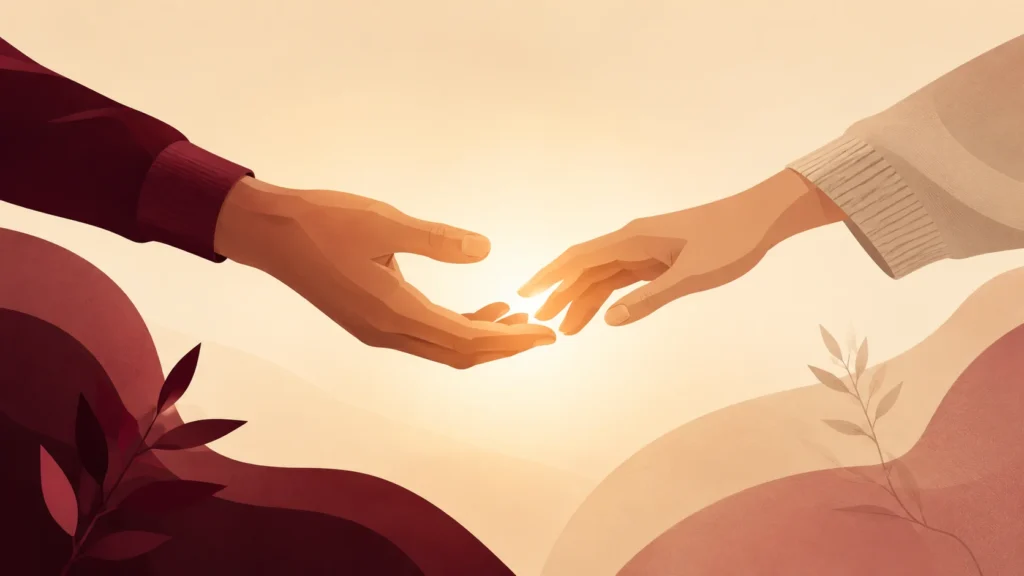 Como salvar meu casamento, mãos entrelaçadas simbolizando reconstrução do vínculo conjugal em terapia de casal